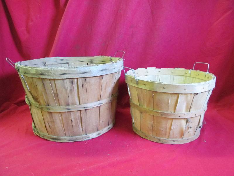 vintage apple basket