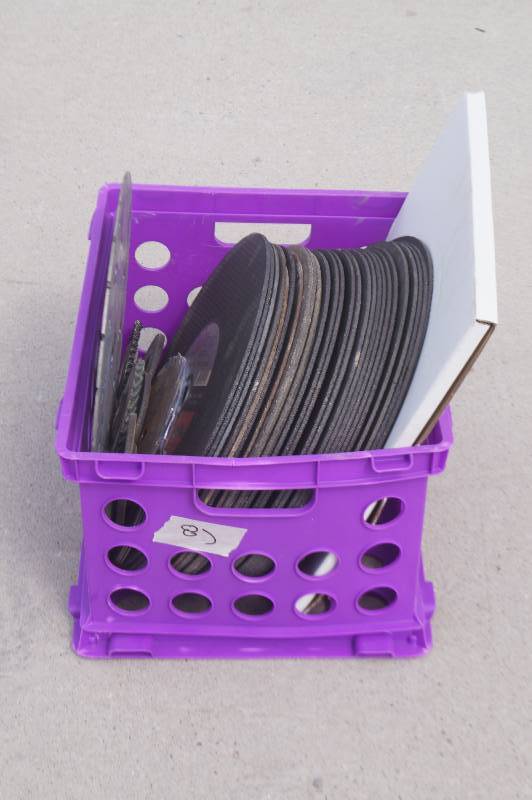 Tote with Misc Cutting Blades