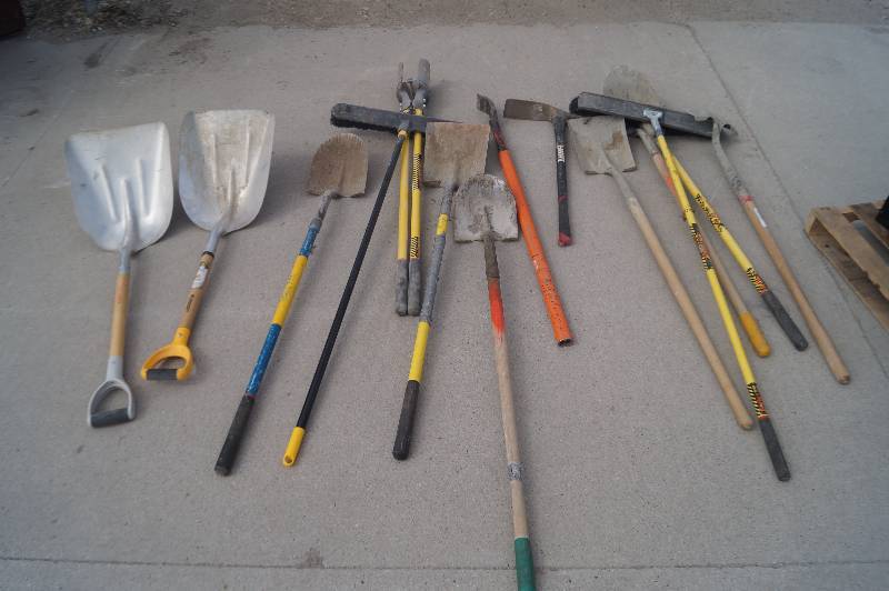 Lot of Shovels