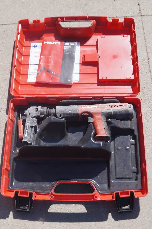 Hilti Powder Actuated Tool with Autoloader