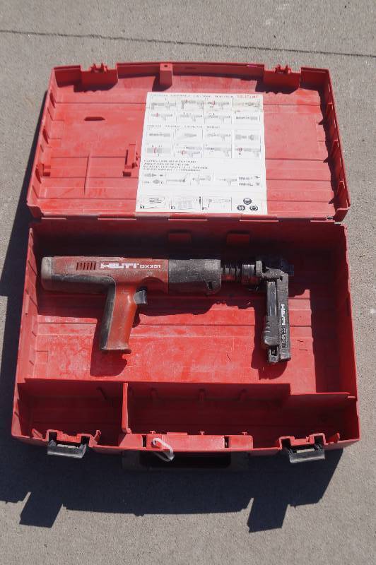 Hilti Powder Actuated Tool with Autoloader