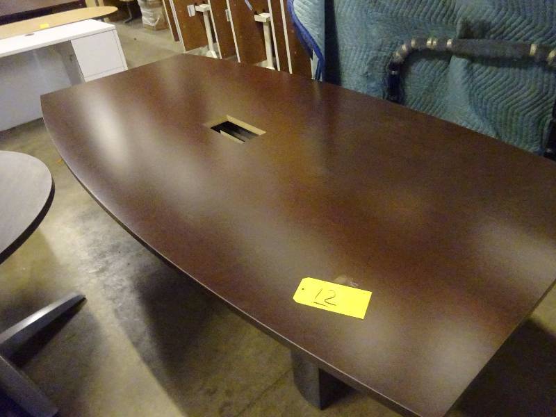 Dark Wood Conference Table
