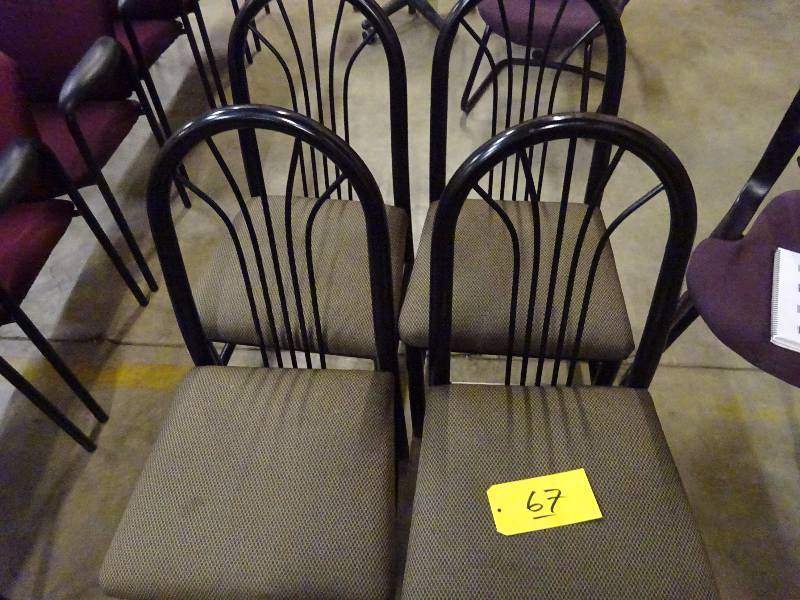 Four Brown Chairs