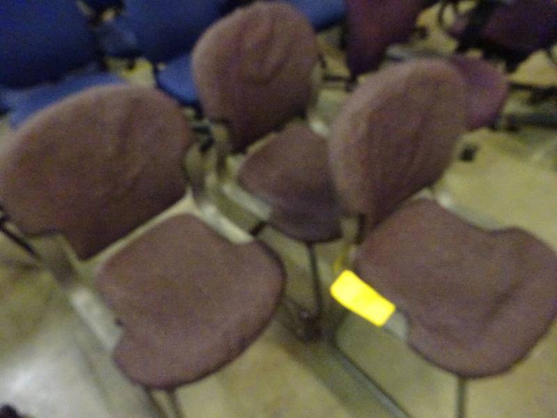 Three Modern Cloth Chairs