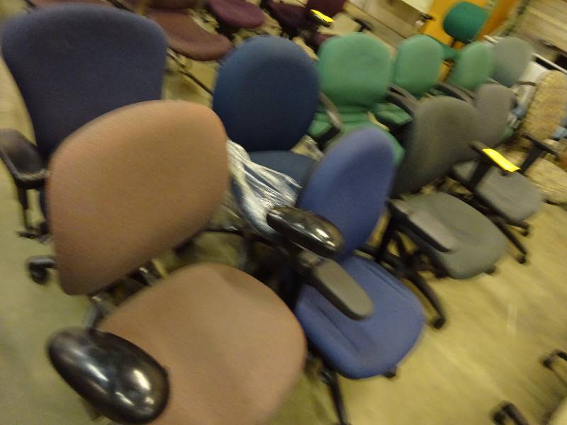 Ten Assorted Office Chairs