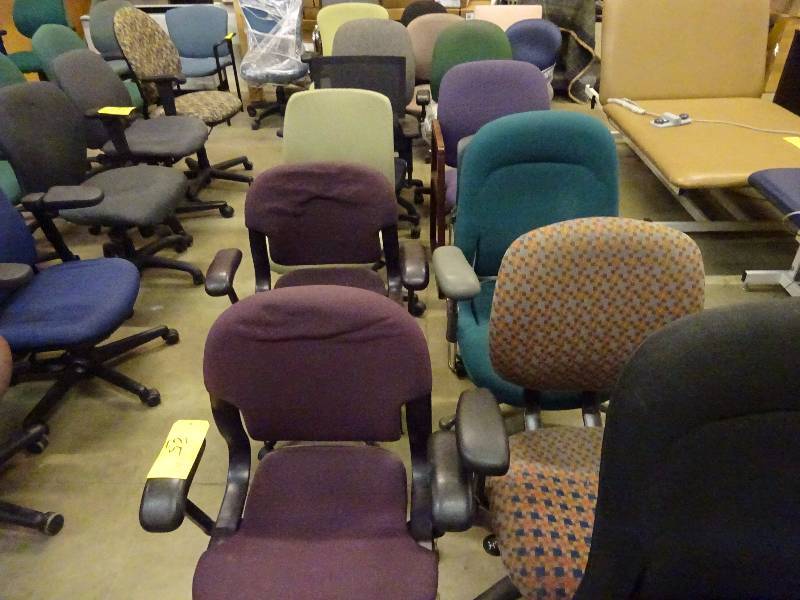 Eleven Assorted Office Chairs