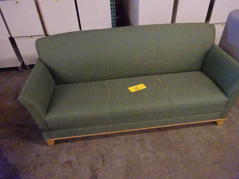 Green Fabric Couch