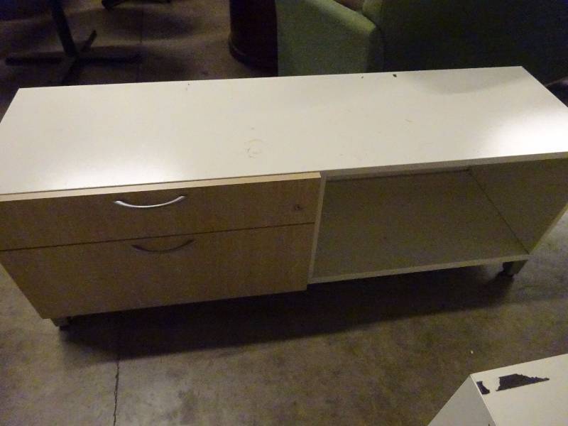 Low Two Drawer Credenza