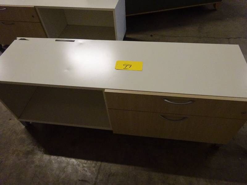 Low Two Drawer Credenza