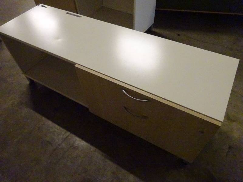 Low Two Drawer Credenza