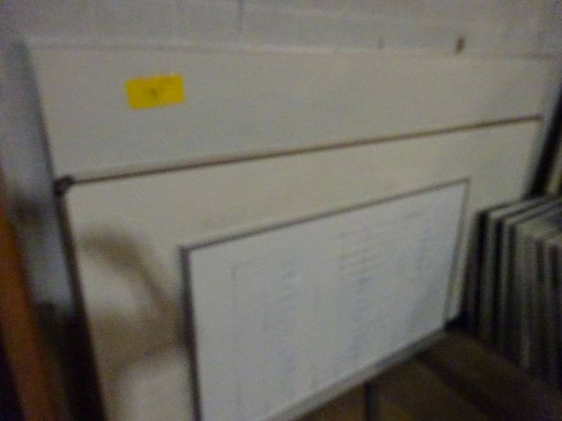 3 Large White Boards