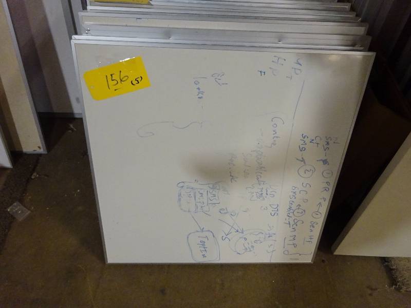 5 wall Mount White Boards