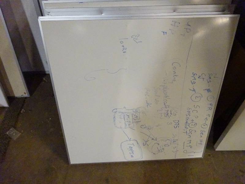 5 wall Mount White Boards