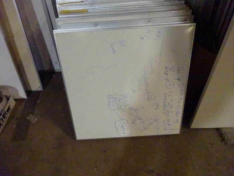 5 wall Mount White Boards