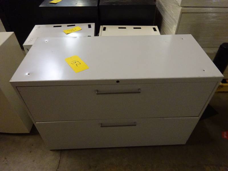 Low Two Drawer File Cabinet