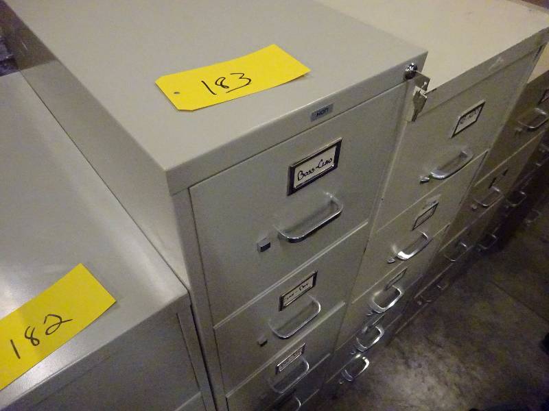 HON Metal 5 Drawer