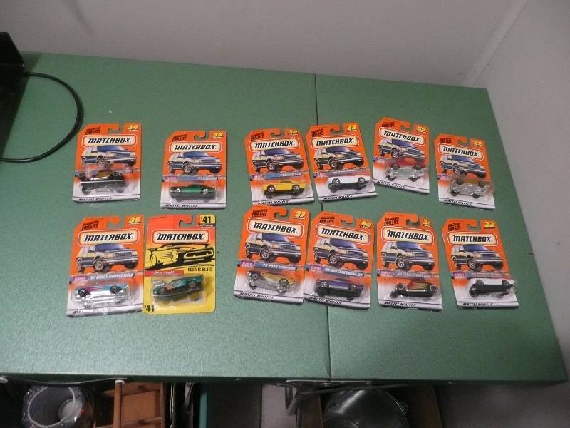 Vintage Match Box Car Group