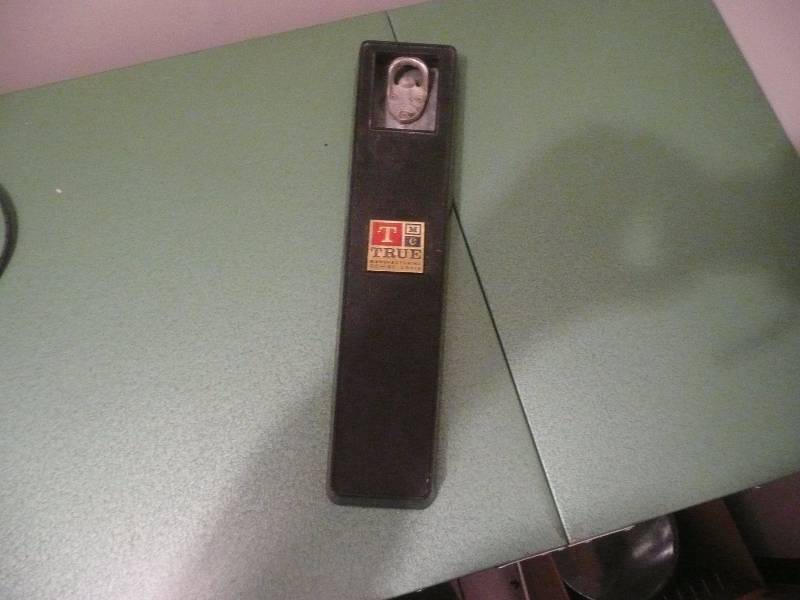 Vintage True Manufacturing Bottle Cap OpenerCatcher - Wall Mount - Very Cool Piece