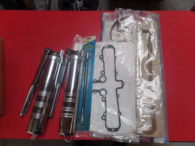 lot 218 image: GREASE GUNS AND GASKETS