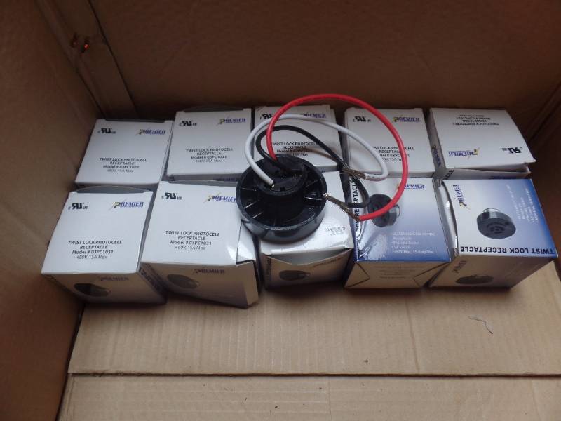 lot 229 image: PHOTOCELL RECEPTACLES