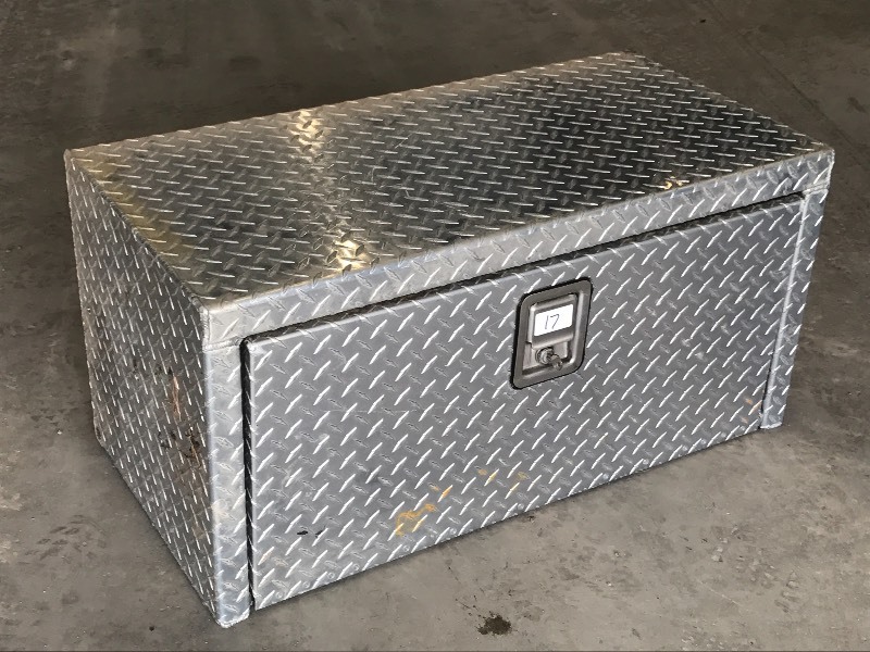 lot 17 image: WeatherGaurd Aluminum Tool Box