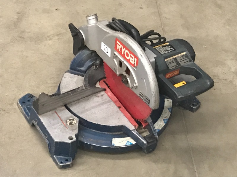 lot 23 image: Ryobi Miter Saw