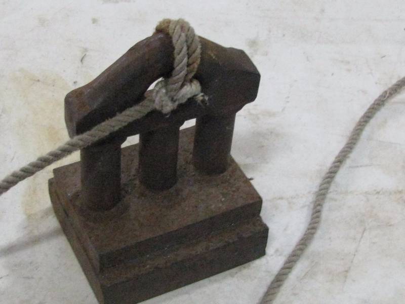 Horse TieDown Weight AppliancesAntiqueCollectible Consignment 16