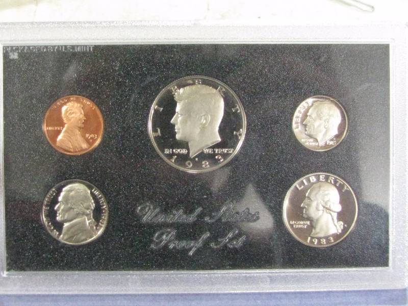 lot 53 image: 1983 U.S. Proof Set