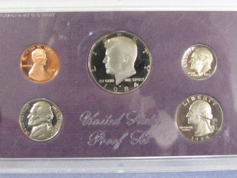 lot 54 image: 1984 U.S. Proof Set