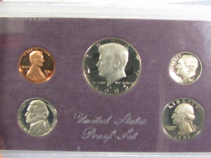 lot 55 image: 1985 U.S. Proof Set