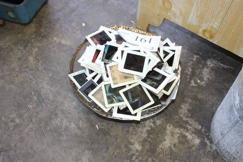 lot 191 image: Bucket of Slides