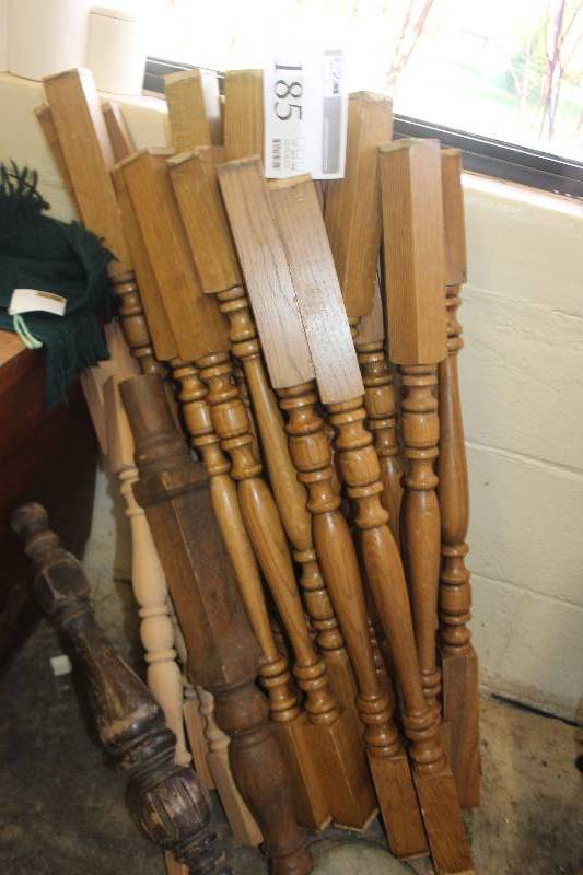 lot 185 image: Banister Posts