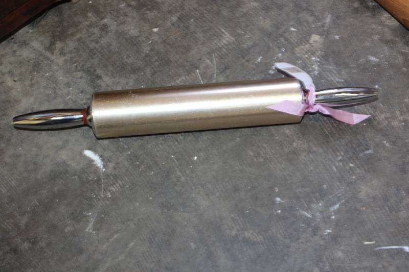 lot 278 image: Metal Baking Rolling Pin