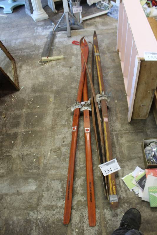 lot 154 image: 3-Pair Cross Country Skis