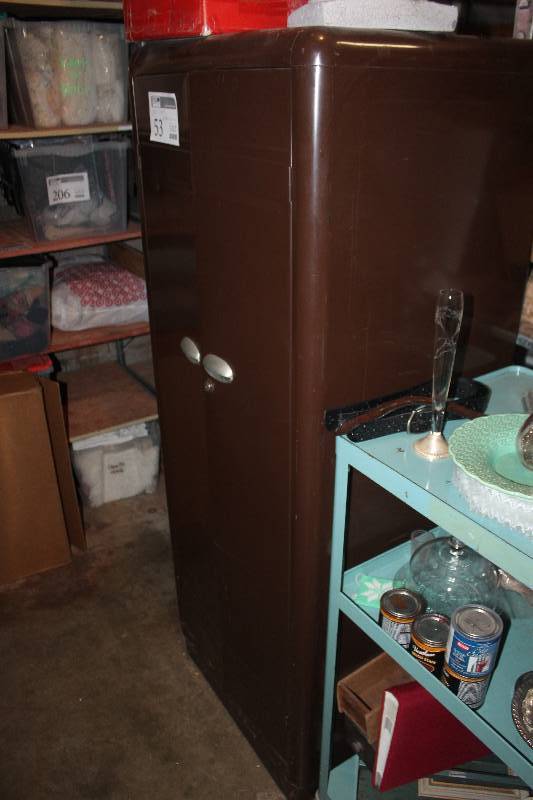 lot 53 image: Portable Closet Shelving Unit Contents Included