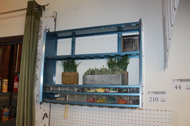 lot 210 image: Wall Shelving Unit