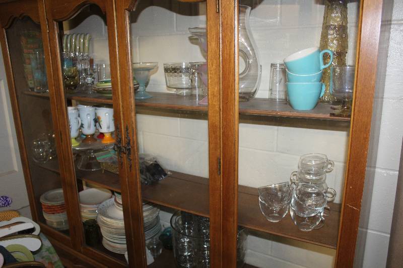 lot 216 image: Punch Bowl Set, Plates, Cups