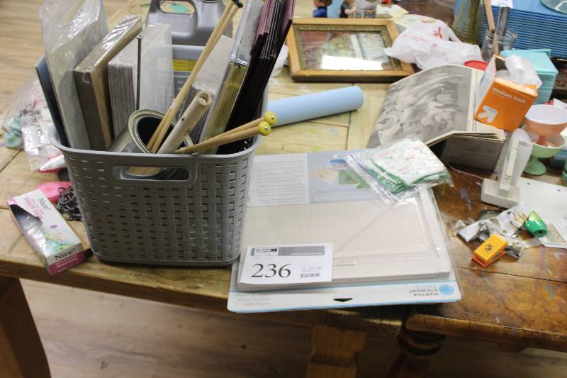 lot 236 image: Craft Materials