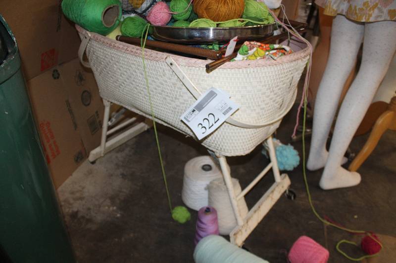 lot 322 image: Baby Crib