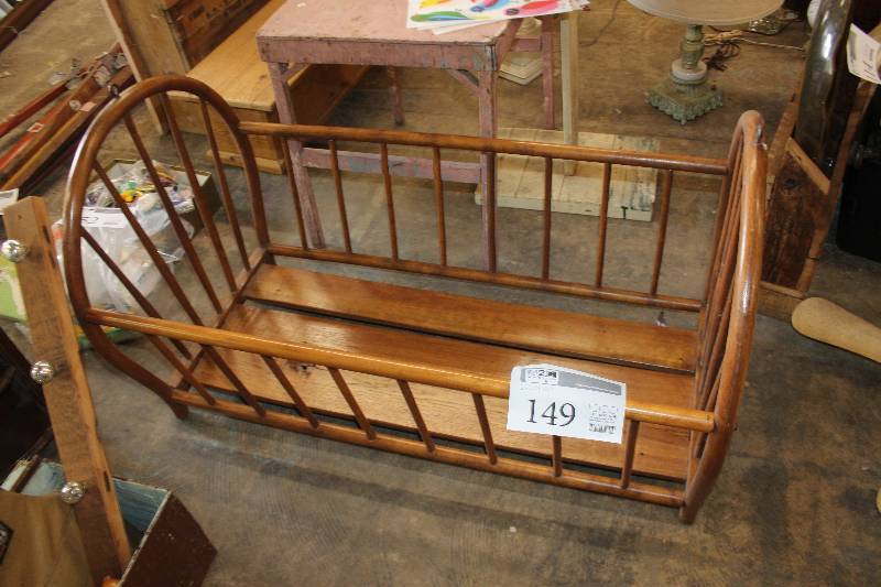 lot 149 image: Wood Cradle