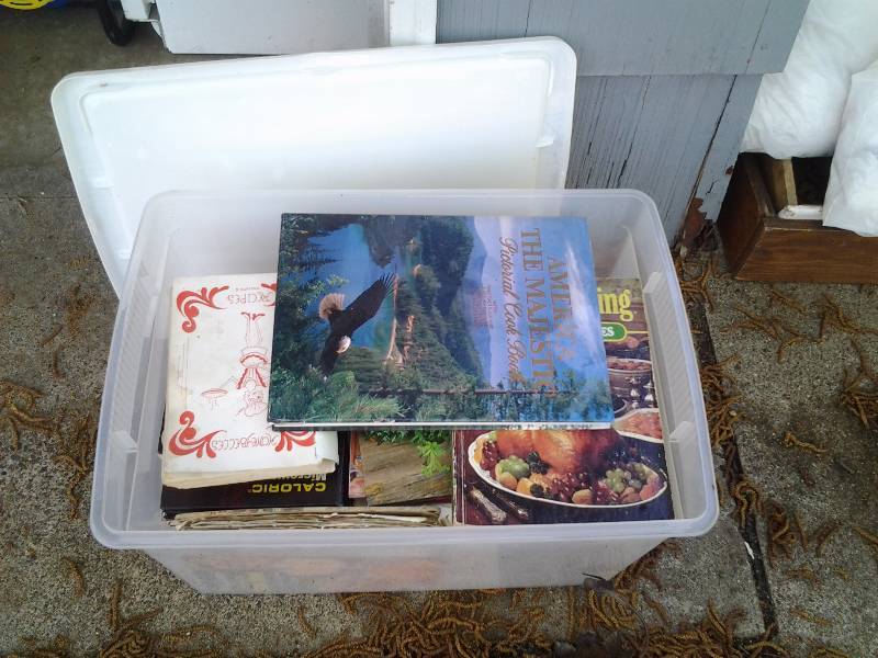 lot 72 image: Tote Of Books & Cook Books
