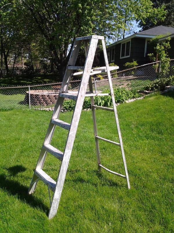 lot 83 image: 6 Foot Aluminum Ladder