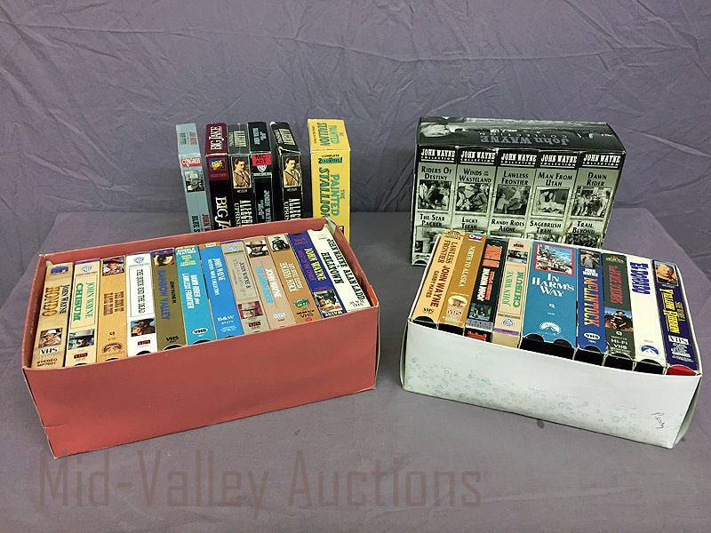 lot 26 image: John Wayne VHS