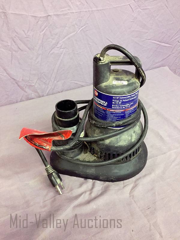 lot 32 image: Sump pump