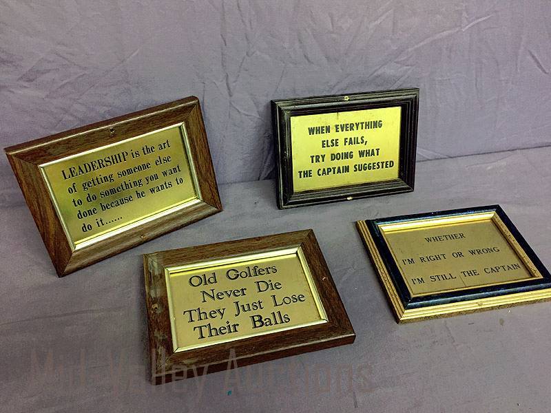 lot 80 image: 4 wood framed picturesquotes