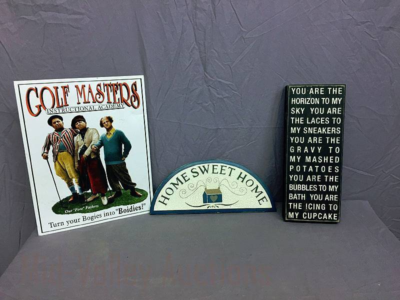 lot 61 image: Signs