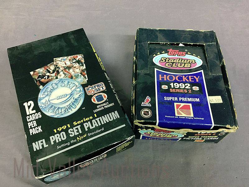 lot 81 image: Unopened sports card