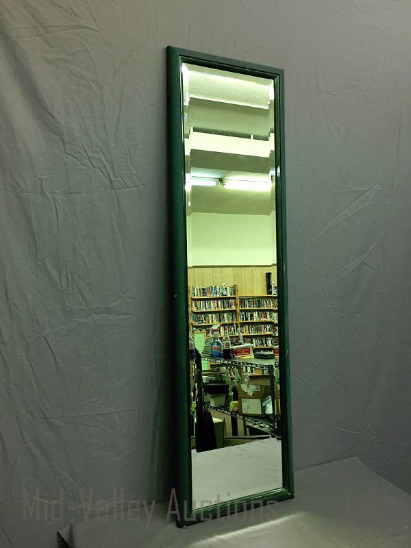 lot 74 image: Beveled mirror