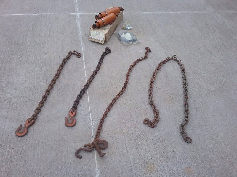 lot 113 image: Lot - Short Chain Sections, New Air Shocks