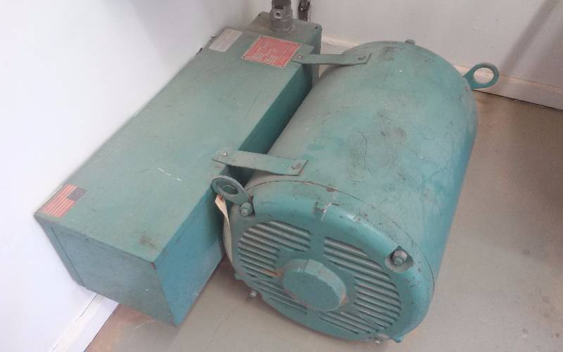lot 25 image: Roto Phase Convertor, 3 phase, 230v, Minimum 8hp, maximum 20hp